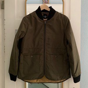Airblaster Women's Bomber Jacket sz M Olive Grn